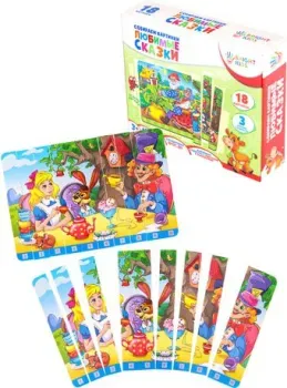 Bright Kids Собираем картинки. Любимые сказки ИН-1683
