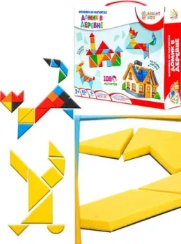 Bright Kids Мозаика на магнитах. Домик в деревне ИН-2428