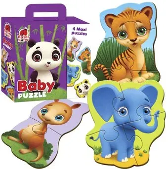 Roter Kafer Baby puzzle Maxi Зоопарк RK1210-02