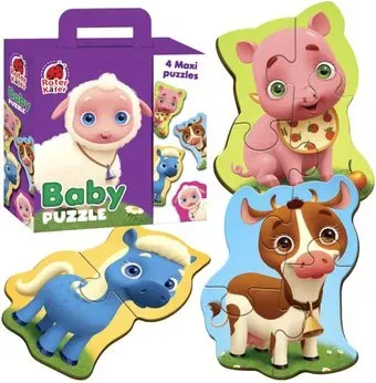 Roter Kafer Baby puzzle Maxi Ферма RK1210-01