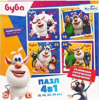 Origami Game Буба Селфи 4 в 1 06304