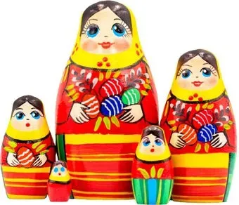 Брестская Фабрика Сувениров Пасхальные (набор 5 шт)