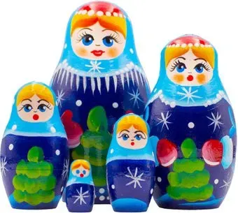 Брестская Фабрика Сувениров Снегурочка (набор 5 шт)