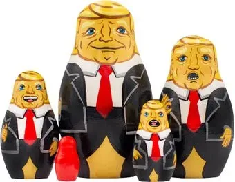 Брестская Фабрика Сувениров Дональд Трамп (набор 5 шт)