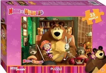 Step Puzzle Маша и Медведь 91211 (35 эл.)