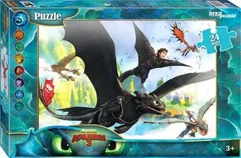 Step Puzzle Как приручить дракона 3 90043 (24 эл.)
