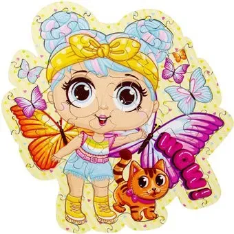 WoodLand Toys Кукла с котиком 147211