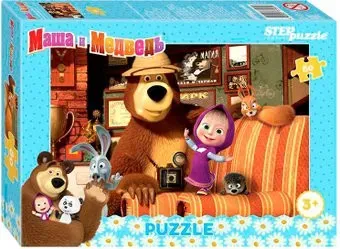 Step Puzzle Маша и Медведь 2