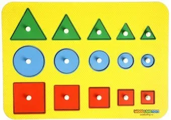 WoodLand Toys Монтессори Больше-меньше 81201
