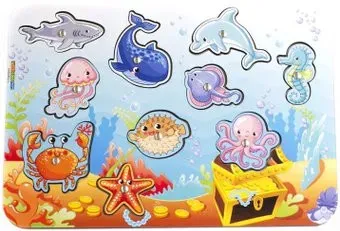 WoodLand Toys Магнитная рыбалка Морской 062205