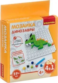 Bondibon Мозаика Динозавры ВВ4425