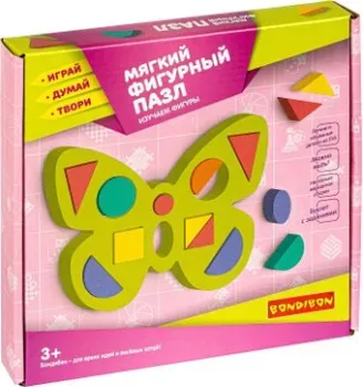Bondibon Фигурный пазл. Бабочка ВВ4217