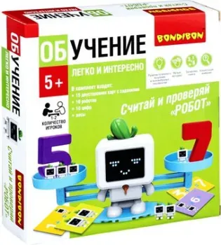 Bondibon Считай и проверяй. Робот ВВ5192