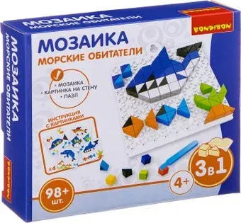 Bondibon Мозаика Морские обитатели ВВ3025
