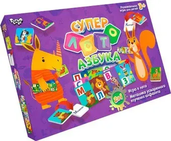 Danko Toys Супер Лото Азбука СЛА-01