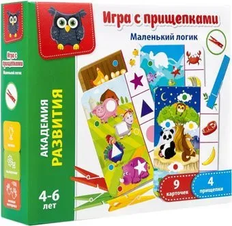 Vladi Toys с прищепками Маленький логик VT5303-03