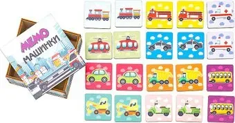 Smile Decor Мемо Машинки П302