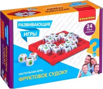 Bondibon Фруктовое судоку ВВ4513