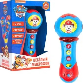 PAW Patrol Музыкальный микрофон с усилителем 32695