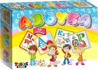 Topgame Азбука 33 карточки 01383