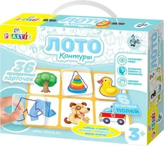 Десятое королевство 10KOR Plastic Лото Контуры 04006