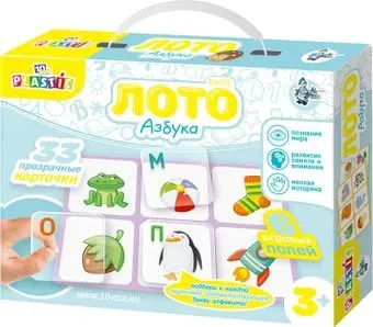 Десятое королевство 10KOR Plastic Лото Азбука 03975