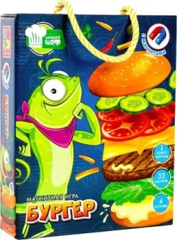Vladi Toys Магнитная игра Бургер VT2310-02