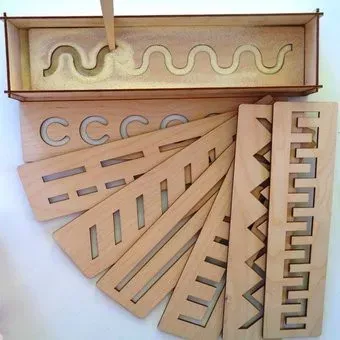 Smile Decor Развивающие линейки П036д