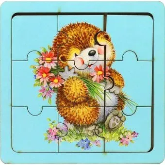 Smile Decor Ежик с цветами П010