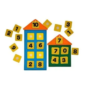 Smile Decor Числовые домики Ф262