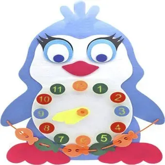 Smile Decor Коврик с часиками Ф018