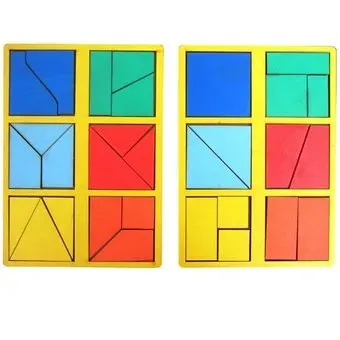 Smile Decor Сложи квадрат 1 уровень Н001д