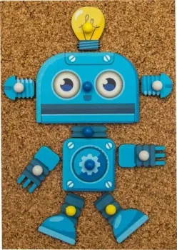 WoodLand Toys Веселые гвоздики Роботы 118107
