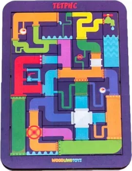 WoodLand Toys Тетрис Водопровод-1 065203