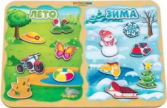 WoodLand Toys Какая разница? Лето-зима 117201