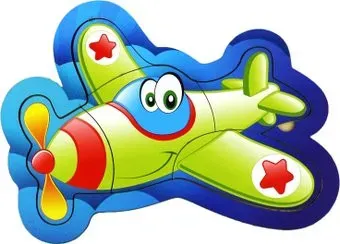 WoodLand Toys Самолет 011209