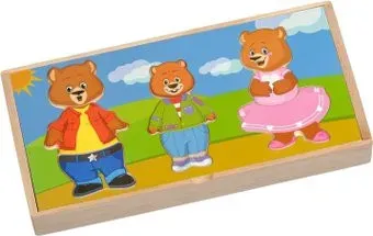 Мир деревянных игрушек Три медведя Д164