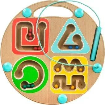 Мир деревянных игрушек Магнитный. Геометрия Д443