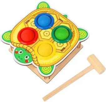 WoodLand Toys Черепаха 4 отверстия 115309