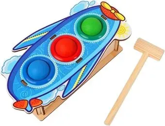 WoodLand Toys Самолет 3 отверстия 115203