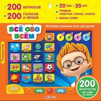 Азбукварик Всё обо всём 4680019281414