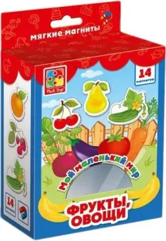Vladi Toys Мой маленький мир. Фрукты, овощи VT3106-03