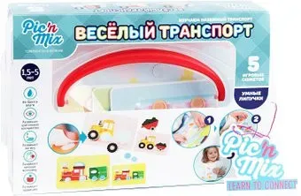 Pic’n’mix Умные липучки - Веселый транспорт 112028