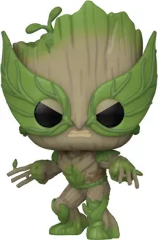 Funko POP! Bobble Marvel We Are Groot Groot as Wolverine (1396) 79519