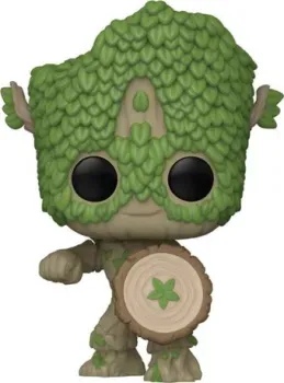 Funko POP! Bobble Marvel We Are Groot Groot as Captain America (1392) 79515