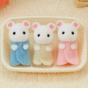 Sylvanian Families Тройняшки Зефирные мышата 5337