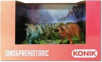 Konik Тираннозавр, трицератопс AMD4045