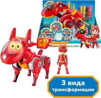 Petronix Мега-трансформер 2-в-1 Паппи и фигурка 40613