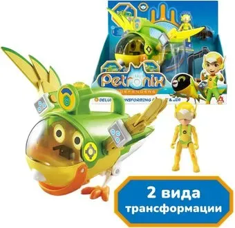 Petronix Мега-трансформер 2-в-1 Полли и фигурка 40616