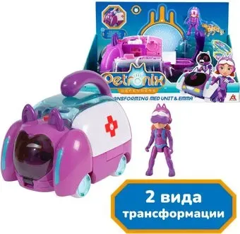 Petronix Мега-трансформер 2-в-1 Китти и фигурка 40614